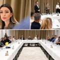 Mešarović u Mionici i Ljigu razgovarala sa građanima: "U izbore idemo zajedno, sa narodom i među narodom, sa verom, energijom…