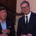 Predsednik Vučić sa Takerom Karlsonom o geopolitici