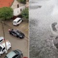 Pada jak grad, ulice poplavljene, a automobili u vodi! Snimci nevremena u Novom Sadu posle upozorenja RHMZ-a! (video)
