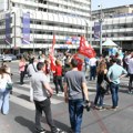 Protest sindikata GSP Beograd zbog dodele autobuskih linija privatnicima
