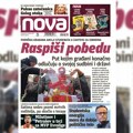 „Nova“ piše: Građani se masovno odazvali na poziv studenata i potpisivali zahtev za vanredne izbore