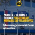 Kreni-promeni: Zaposleni u Infostanu tvrde da ih odvoze da rade kampanju za SNS u Aranđelovcu