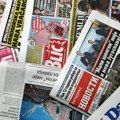 Naslovne strane za sredu 14. oktobar 2026. godine