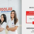 JUGOLAB LABORATORIJE: POPUST NA SISTEMATSKI PREGLED I NA HORMONE ŠTITNE ŽLEZDE