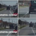 (Video) Snimak bahate vožnje u Šapcu! Bosanac fordom "gazio" 120 na sat, a ograničenje je 50 - policija ga presrela