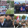 (Video) Novosađani protiv blokada masovno izašli da daju podršku srpskom narodu na KiM Šalju se poruke mira i jedinstva…