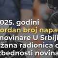 Funkcioneri, političari ili njihovi aktivisti, najviše napadaju novinare