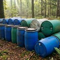 Otkriće u Nemačkoj: Lovac usred šume pronašao skriveno skladište: Kad su otvorili plastičnu burad, nastao šok