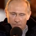 Tada je Putinu suza krenula niz lice Ruski lider jednostavno nije mogao da se suzdrži, dva puta? (video)