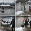 "Vatrogasci-spasioci su čamcima došli do njih": Izlila se Drina kod Ljubovije i zarobila nekoliko ljudi (foto)