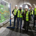 Sofronijevićeva obišla radove na tunelu Iriški venac, otvaranje deonice do Rume u junu