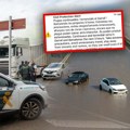 (Video) Kataklizma u Barseloni! Kola do krova u bujici, ljudi se probijaju kroz poplave na aerodromu: Dramatični snimci noćne…