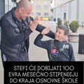 Mali Stefan iz Belanovca pored nove kuće dobija i stipendiju od 100 evra mesečno do kraja svog školovanja