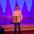 Janko Jelenić, učenik OŠ „Miroslav Antić”, dobitnik Svetosavske nagrade
