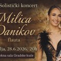 NAJAVA: Solistički koncert mlade flautistkinje Milice Danikov u Baroknoj sali Gradske kuće Milica Danikov