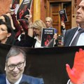 Prve reakcije srpskih partija na Vučićev poziv Studetnima u blokadi na TV debatu