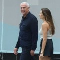 Zvezdan Terzić uslikan sa suprugom i ćerkom