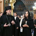 Tamara Vučić posetila Crkvu Svetih apostola Petra i Pavla u Moskvi