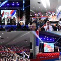 Veliki završni miting Srpske liste u Zvečanu: Vijore se srpske trobojke FOTO