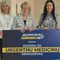 AdmiralBet donirao uniforme Zavodu za urgentnu medicinu u Kragujevcu