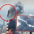 Rusi sami sebi digli u vazduh rafineriju nafte? Pojavio se novi snimak: Ruska raketa maši ukrajinski dron, pravi nagli…