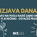 Izjava dana: Ako na poslu radiš samo ono što ti je rečeno – ostaćeš prosek
