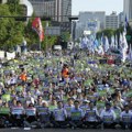 Protest u Seulu zbog ispuštanja prerađene kontaminirane vode iz Fukušime u okean