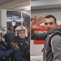 Kordon policije ispratio košarkaša na derbi: Navijači crveno-belih ga mrze, zato nije bezbedan! (video)