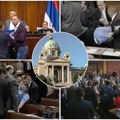 Šešelja iznosili, čomić gađali cipelom, a Nikolića pljunuli! Ovo su incidenti koji su osramotili Narodnu skupštinu