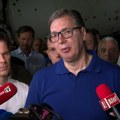 "Saopštenje je sramno i bezobrazno": Vučić obišao gradilište Tiršove II: Lično sam razgovarao sa Lajčakom, pa ćemo…