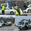 Kurir na licu mesta! Težak sudar kod Prokopa, sudarili se autobus javnog prevoza i automobil (foto)