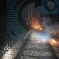 Prekid na pruzi kod Preševa: U požaru goreli pragovi