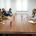 Radojević sa predstavnicima KFOR-a: Važno stalno prisustvo na osetljivim tačkama u Severnoj Mitrovici