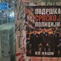 Pokret Naši lepi po Beogradu plakate podrške policijskim komandantima - Kričku, Repcu i Žmiriću