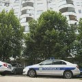 Dežurna služba Policijske stanice Novi Beograd privremeno na uglu Jurija Gagarina i Gandijeve