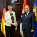 Dačić primio u oproštajnu posetu ambasadorku Nemačke Anke Konrad