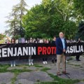 Radikalizacija protesta u Zrenjaninu - blokada puta za Beograd kod Linglonga