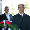 Premijer Macut položio venac na Spomenik neznanom junaku povodom Dana pobede
