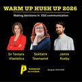 WARM UP HUSH UP 2026: Kako kompanije danas donose odluke o ESG komunikaciji