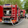 Veliki požar u marketu u Vršcu: Vatra uništila veći deo objekta, sprečeno širenje na susedne zgrade