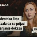 Studentska lista pozvala da se prijavi uklanjanje dokaza