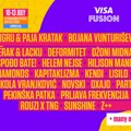 Žanrovsku raznovrsnost Visa Fusion bine donose Partibrejkersi, Bojana Vunturišević, Nikola Vranjković, Coby, Hiljson Mandela…