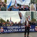Skupovi podrške Srbima na Kosovu i protiv blokada: Napeto u Novom Sadu