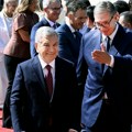 Vučić se sastao sa Mirzijojevim: Predsednik Uzbekistana u dvodnevnoj poseti Srbiji