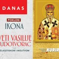 Kurir vam danas poklanja ikonu Sveti Vasilije Ostroški Čudotvorac sa zlatotiskom i molitvom