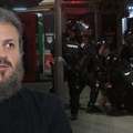 Vladika Maksim naslikao jezivu scenu kad policajci zverski tuku mlade: I zaista, slika govori više od 1000 reči