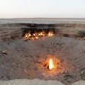 Turkmenistan gasi čuveni gasni krater poznat kao 'Vrata pakla'
