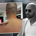 "Nosim te sa sobom dok sam živ" Posvetio tetovažu pokojnom Draganu Laziću: Stiglo me je sve
