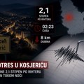 Treslo se tlo u zapadnoj Srbiji: Zemljotres pogodio područje Kosjerića