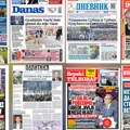 Naslovne strane današnjih novina: Prelistavanje štampe za nedelju, 4. oktobar 2026. godine